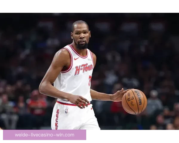 杜兰特豪取27分领火箭大胜尼克斯队友狂喜庆祝气氛沸腾